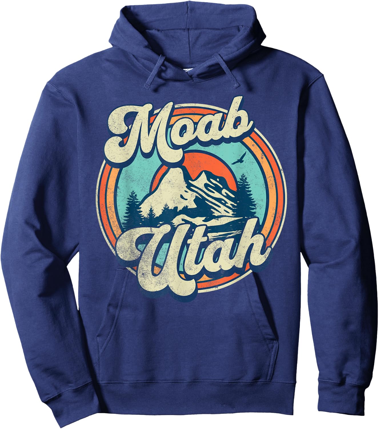 Moab Utah Hoodie - Hoodie | Navy