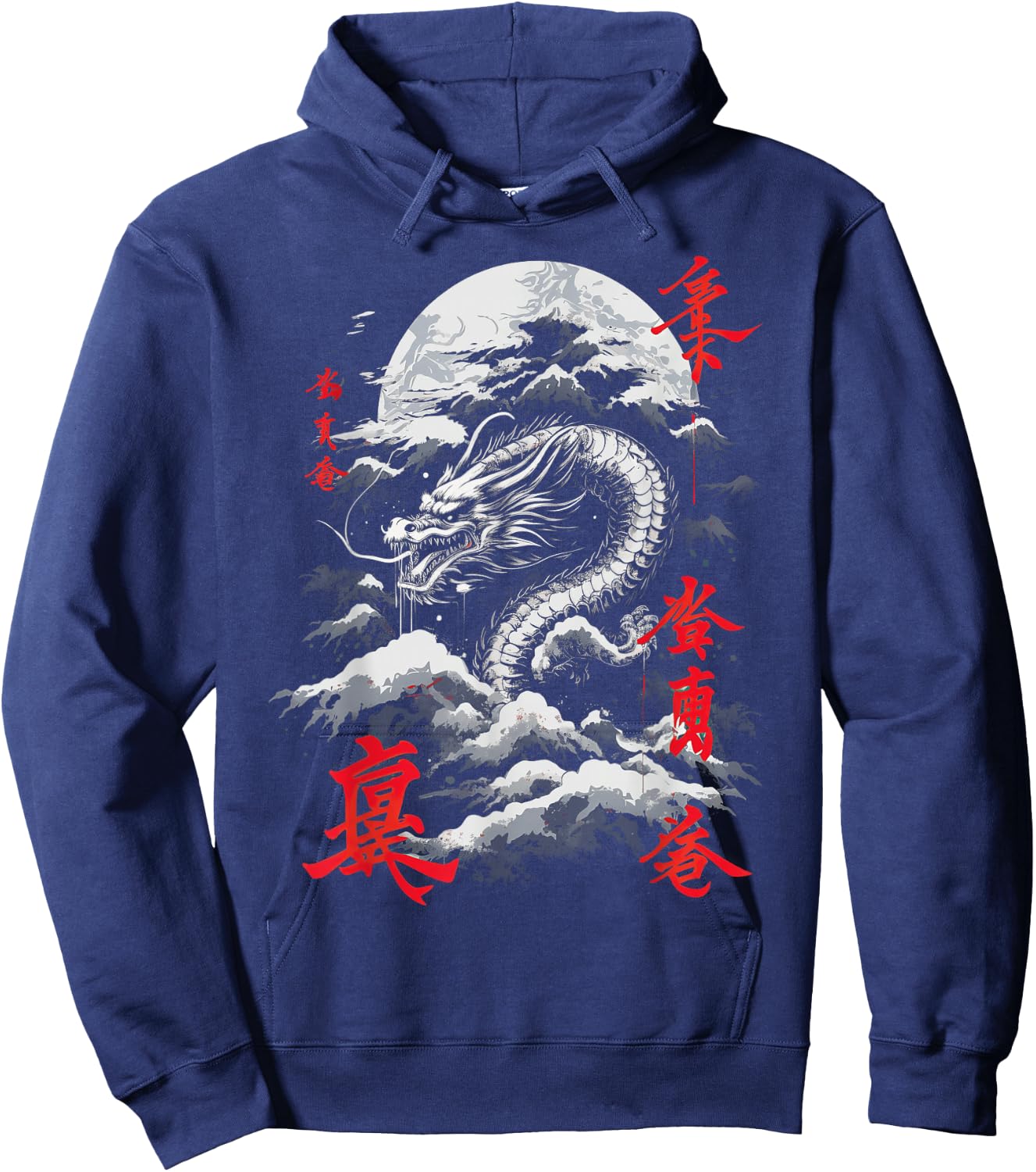 Japanese Japanese Asia Artwork manga Hoodie - Hoodie | Navy