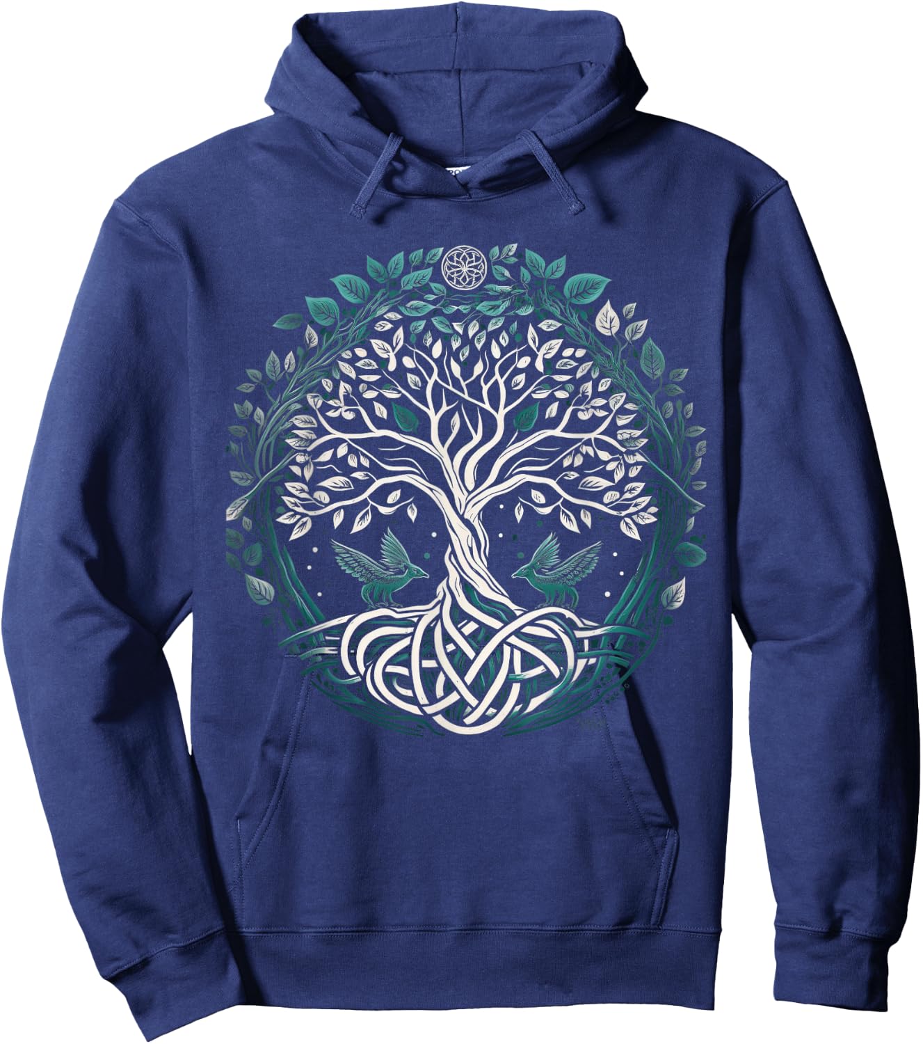 Tree of Life Viking Midgard Thor Walhalla Hoodie - Hoodie | Navy