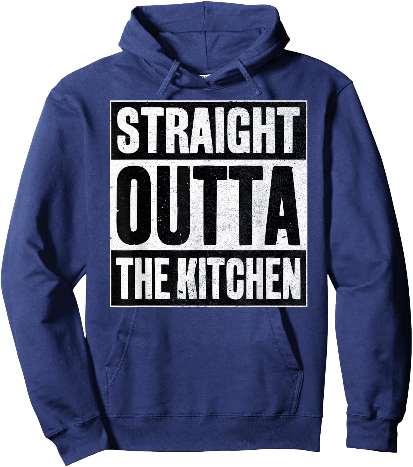 Straight Outta The Kitchen Hoodie - Hoodie | Navy