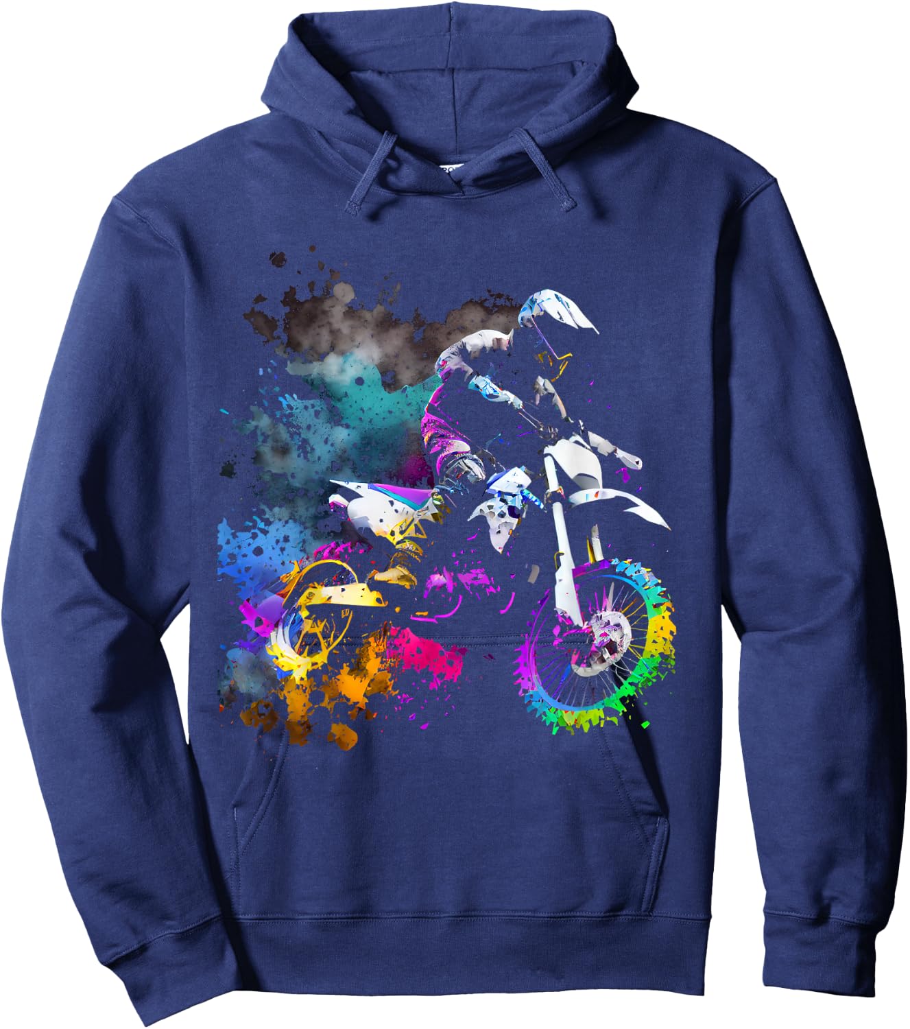 Motocross Hoodie - Hoodie | Navy