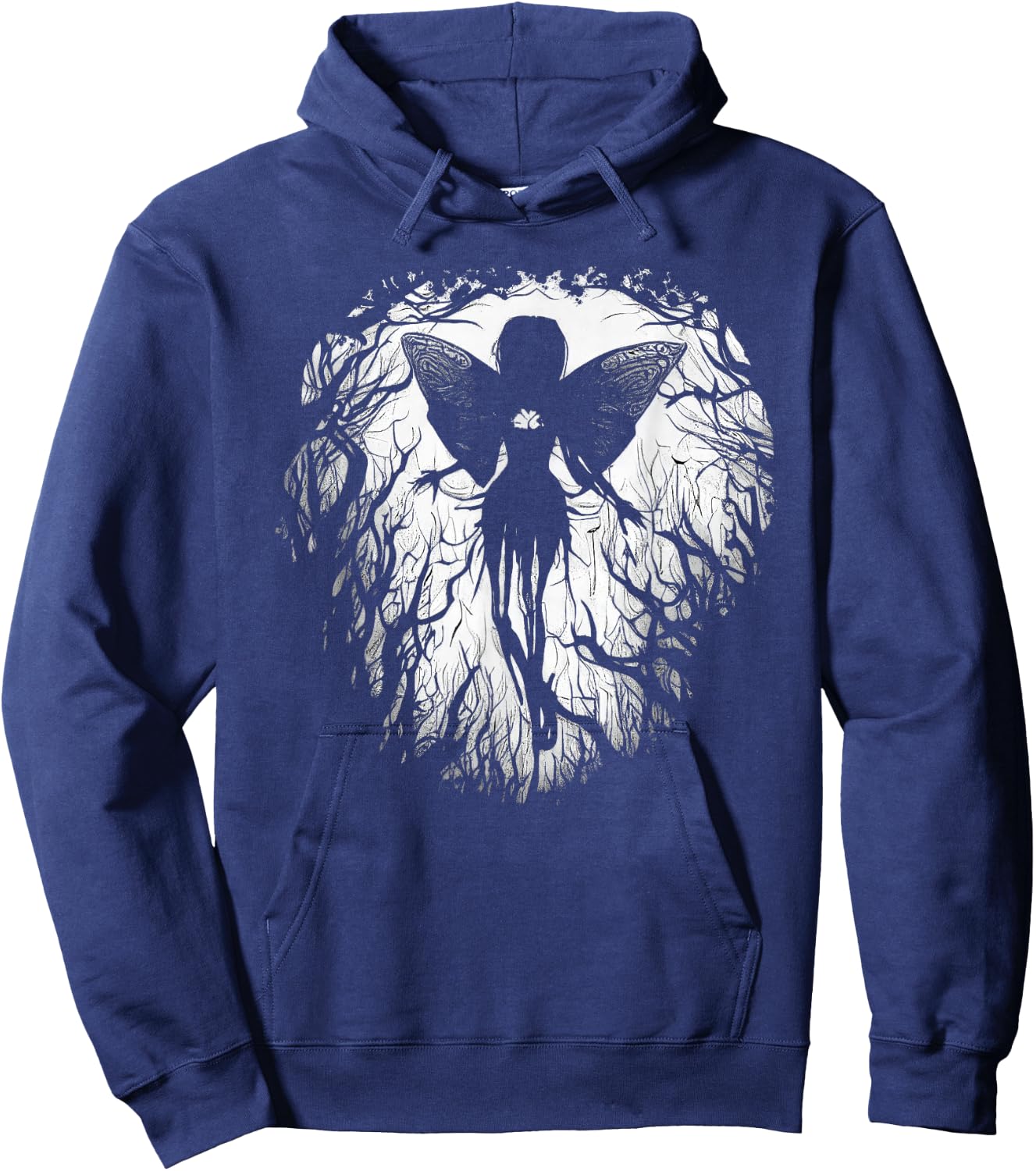 Dark Art Aesthetic Fairy Fairycore Gothic Horror Art Hoodie - Hoodie | Navy