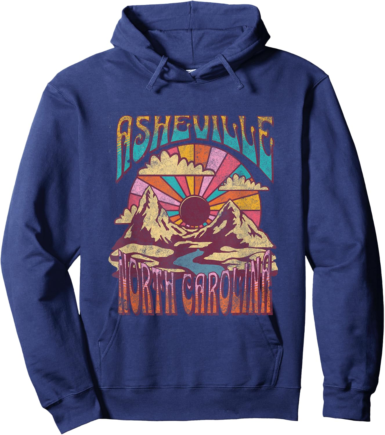 Asheville Hoodie - Hoodie | Navy