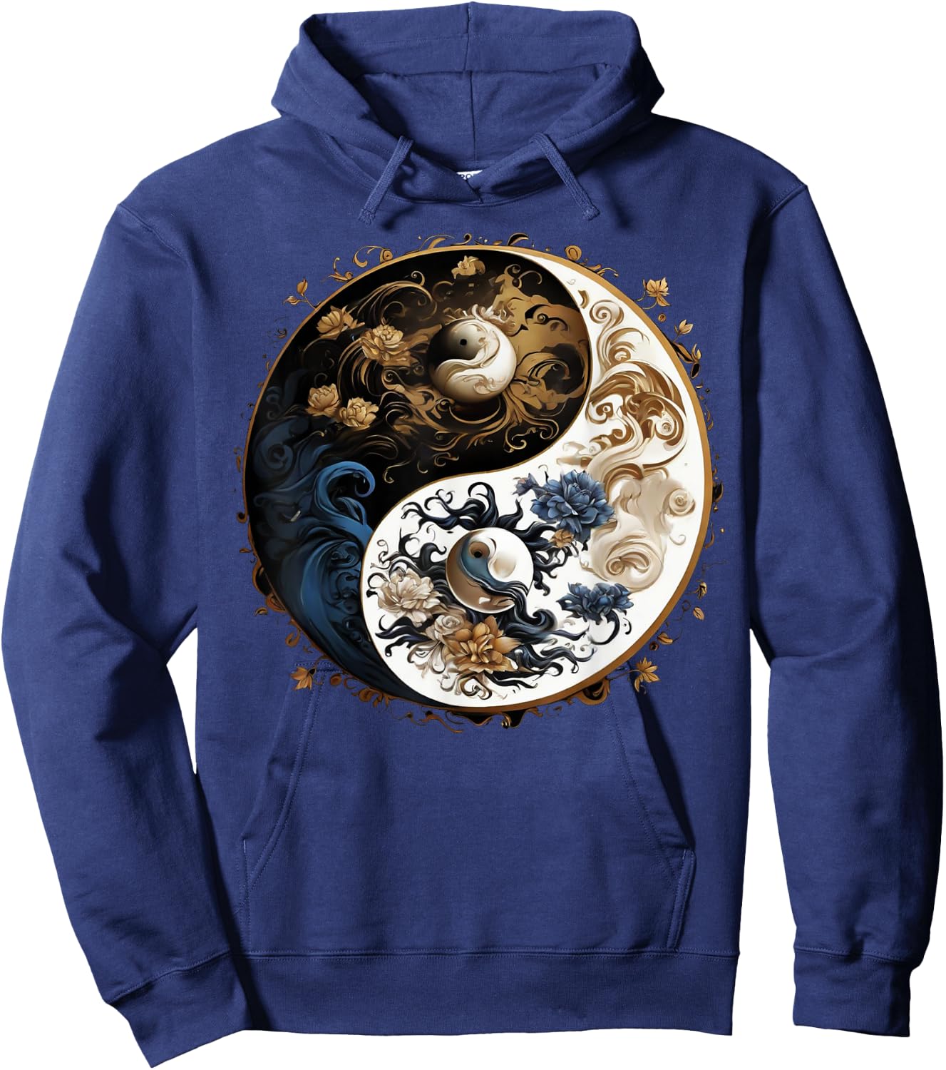 Yin Yang Hoodie - Hoodie | Navy