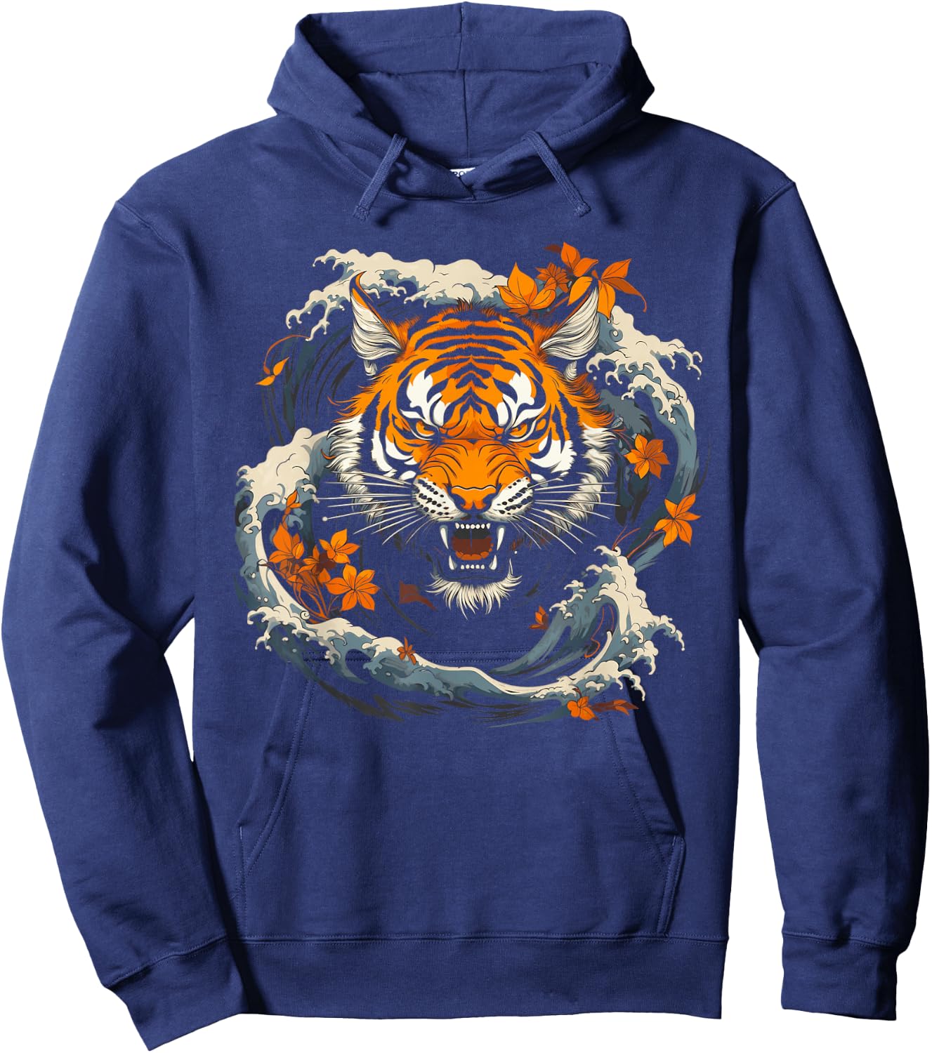 Japanese Tiger Japan Hoodie - Hoodie | Navy