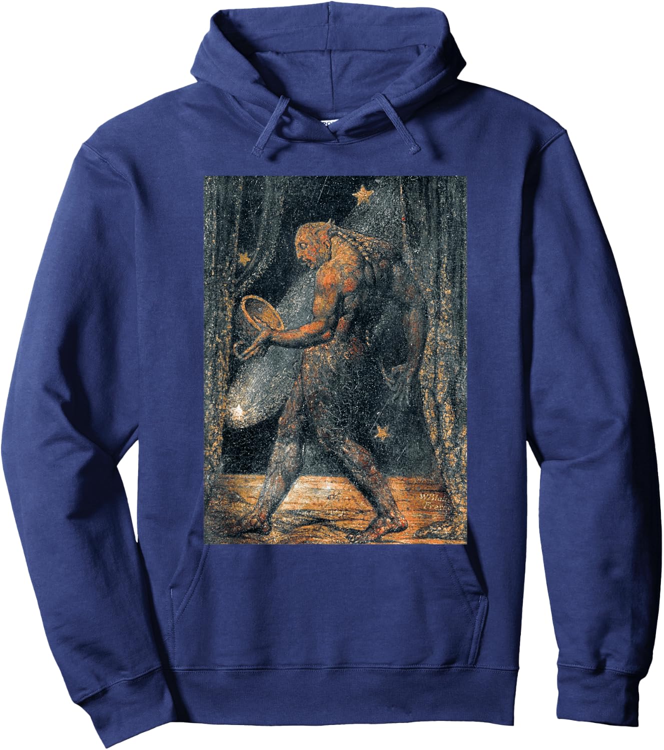 The Ghost of a Flea William Blake Romanticism Painting Hoodie - Hoodie | Navy