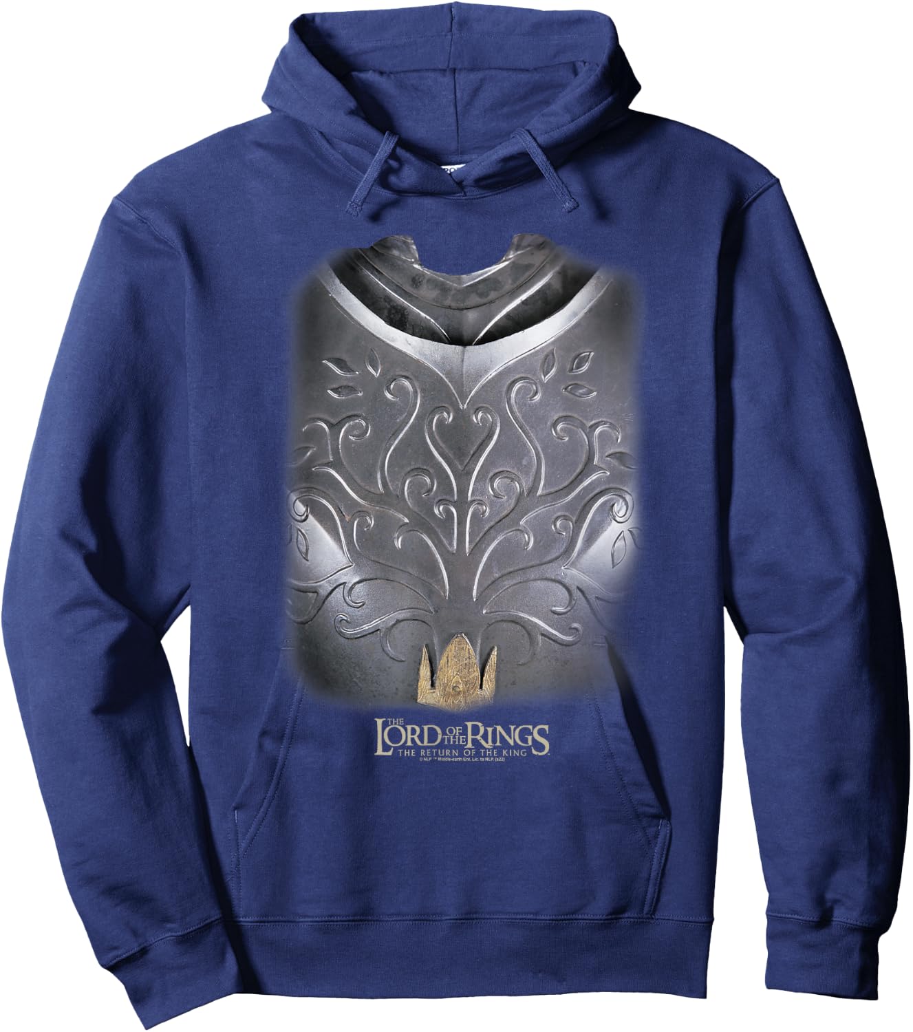 The Lord of the Rings The Return Of The King Gondor Armor Hoodie - Hoodie | Navy