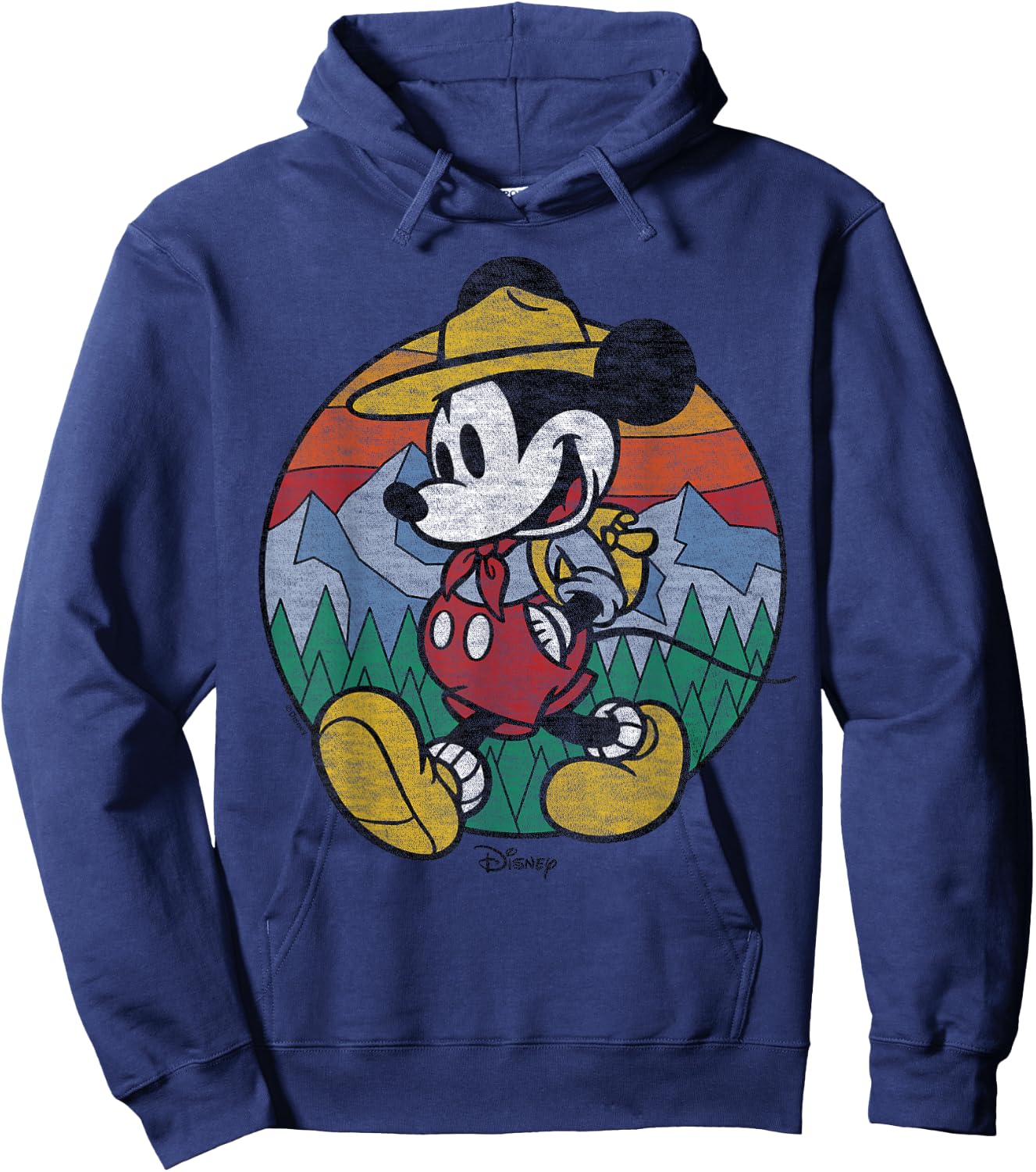 Disney - Mickey Round Hiking Hoodie - Hoodie | Navy