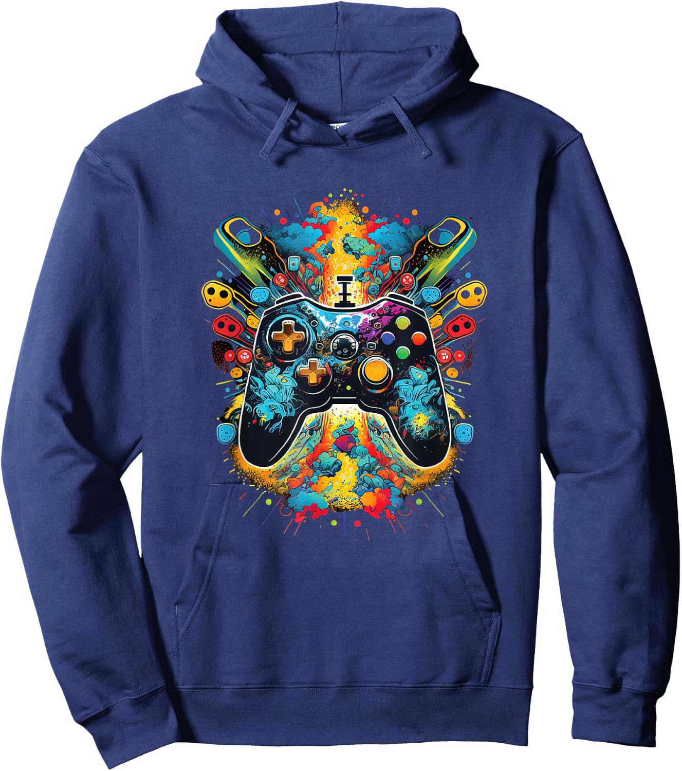 Gamer Aesthetic Graphic Gaming Video Games Boys Teens Kids Hoodie - Hoodie | Navy