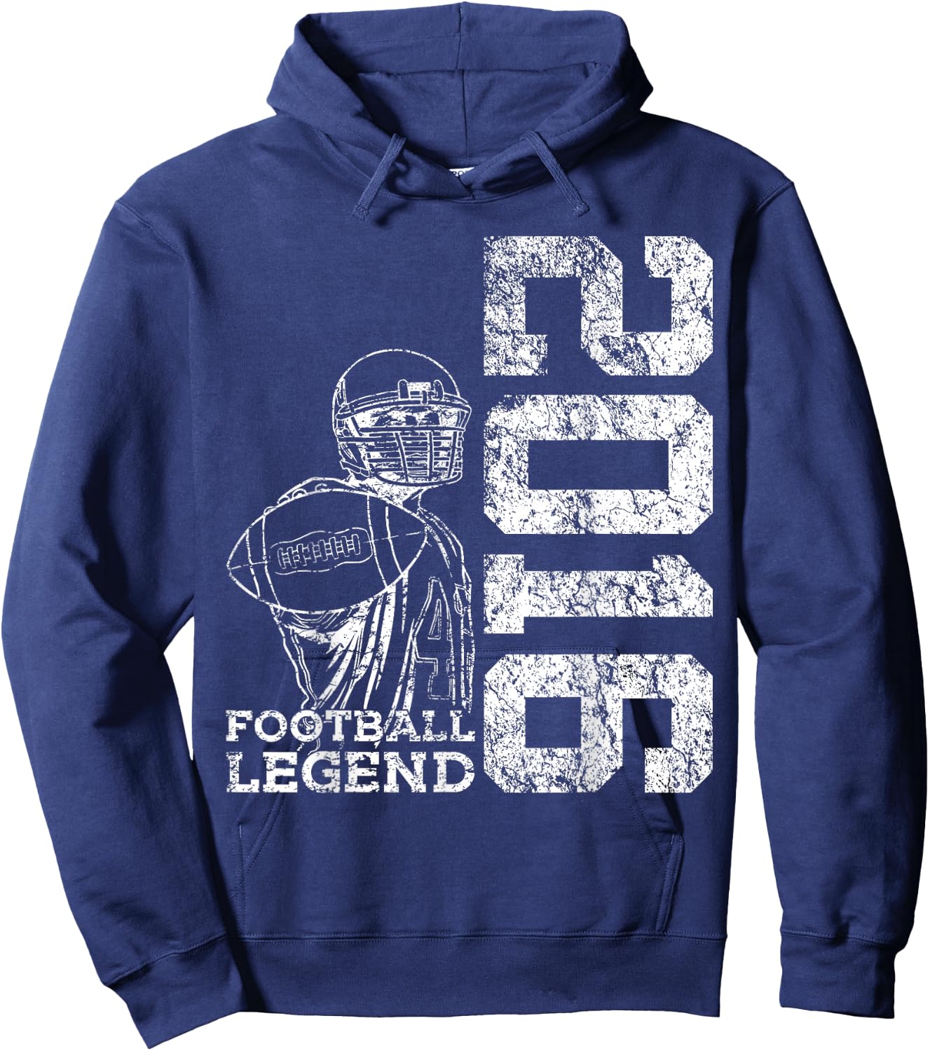 10 Years Football Legend 2016 10th Birthday Hoodie - Hoodie | Navy