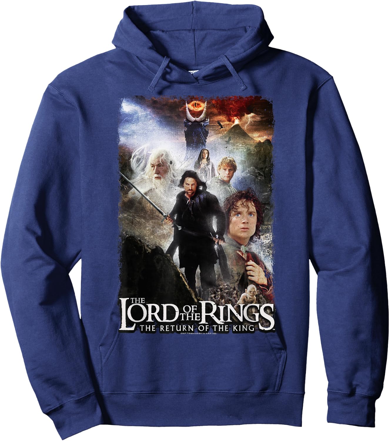 The Lord of the Rings The Return Of The King Final Fight Hoodie - Hoodie | Navy