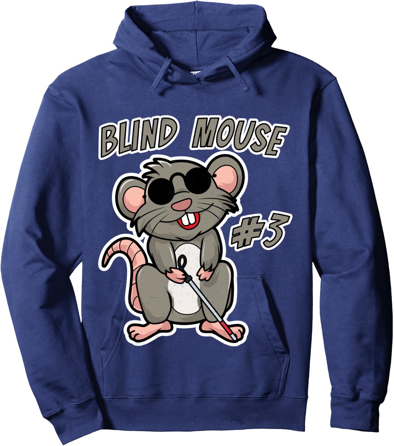 Kawaii Matching Group Outfit #3 3 Three Blind Mice Costumes Hoodie - Hoodie | Navy