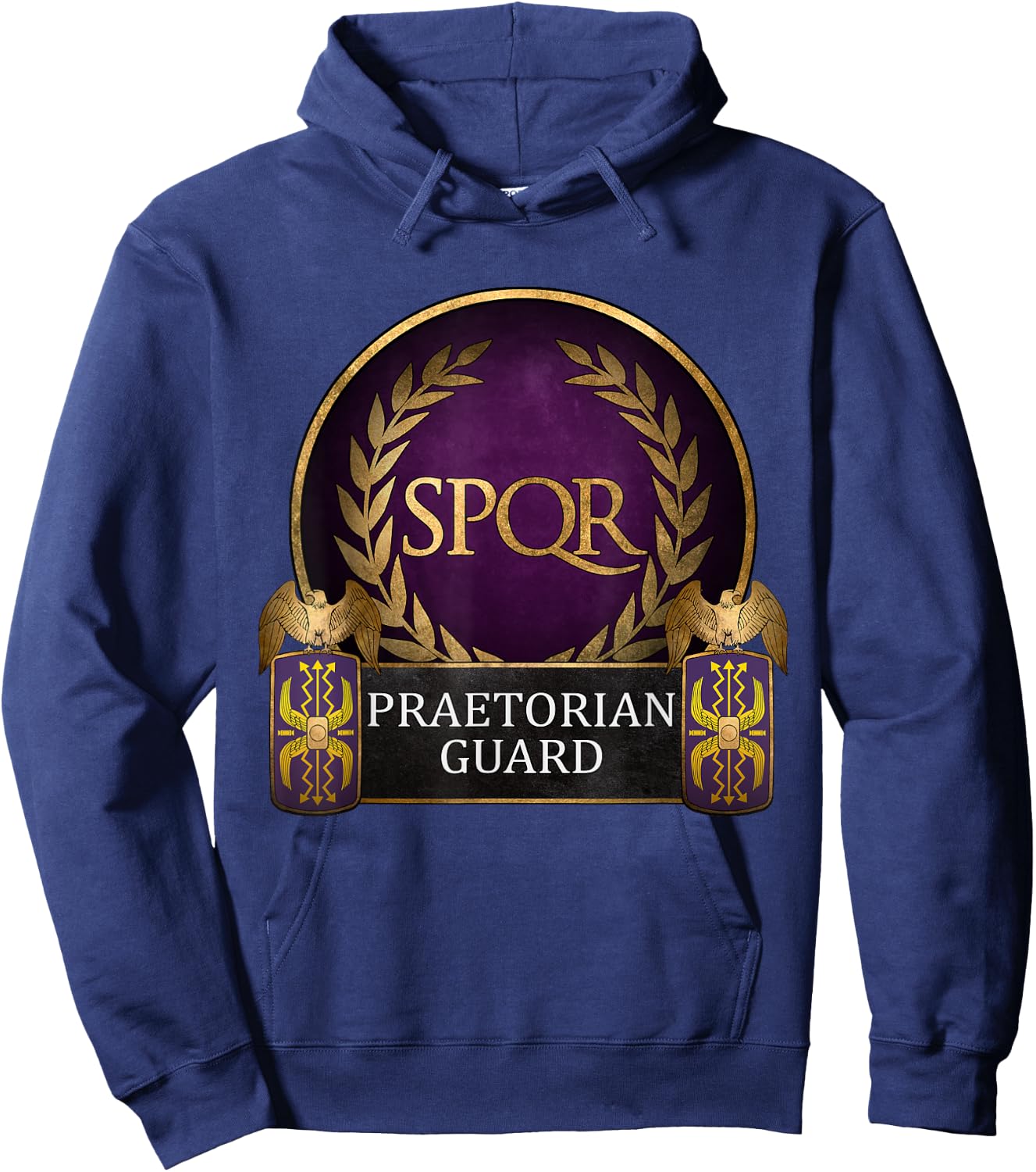 Praetorian Guard Ancient Roman History Hoodie - Hoodie | Navy