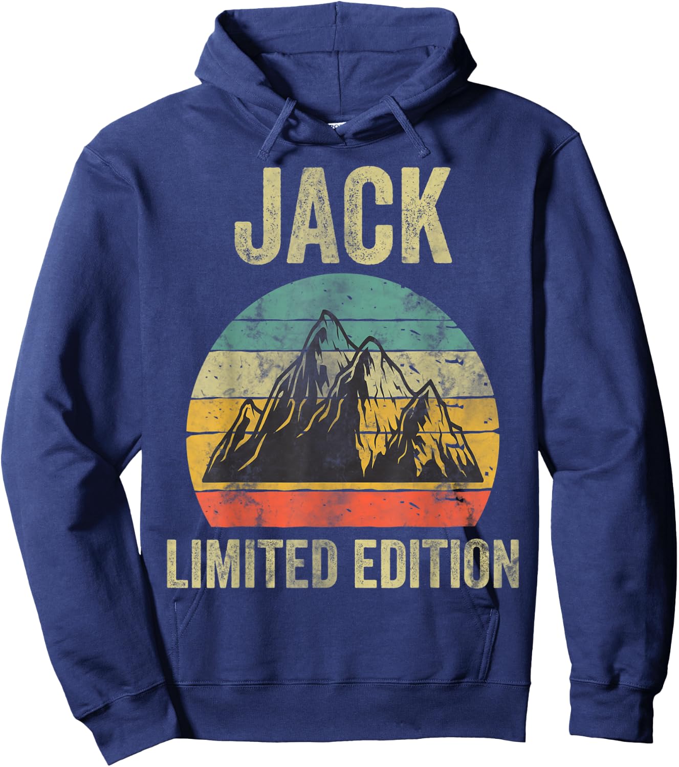 Personalized Name Shirt Jack Vintage Limited Edition Hoodie - Hoodie | Navy
