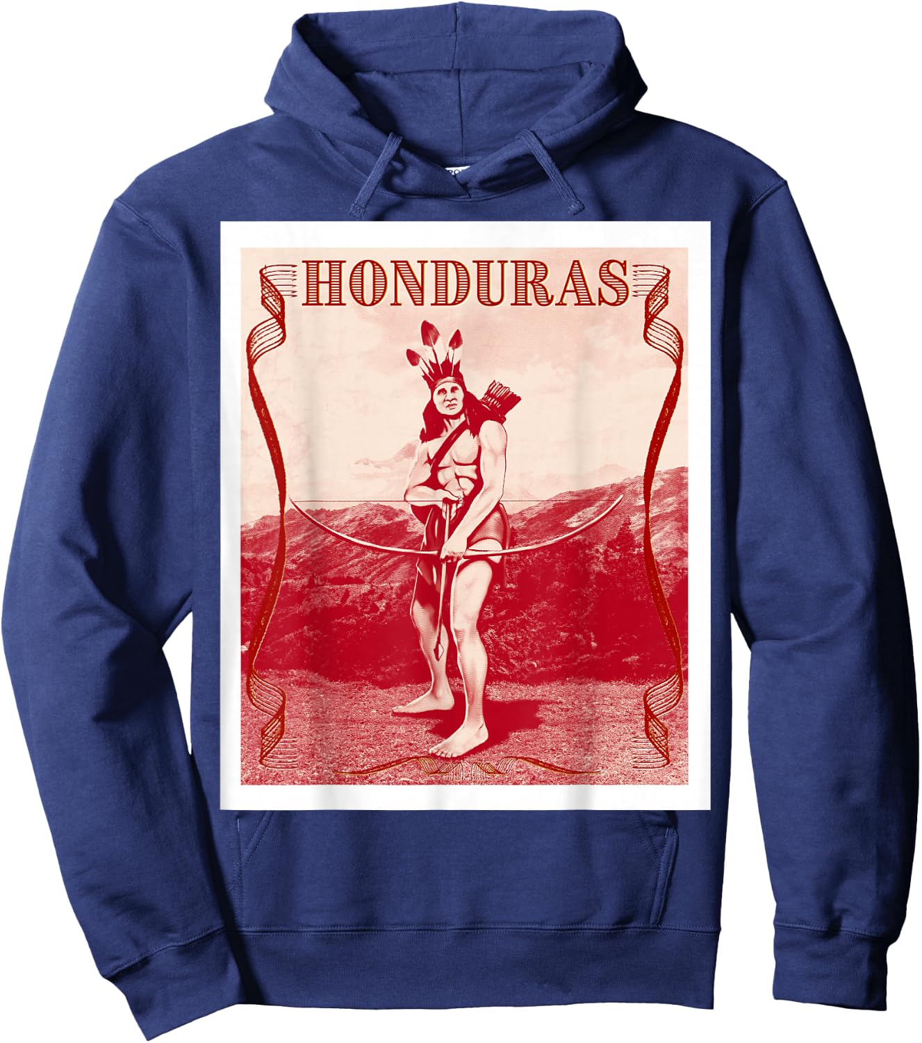Honduras indio lempira Hoodie - Hoodie | Navy