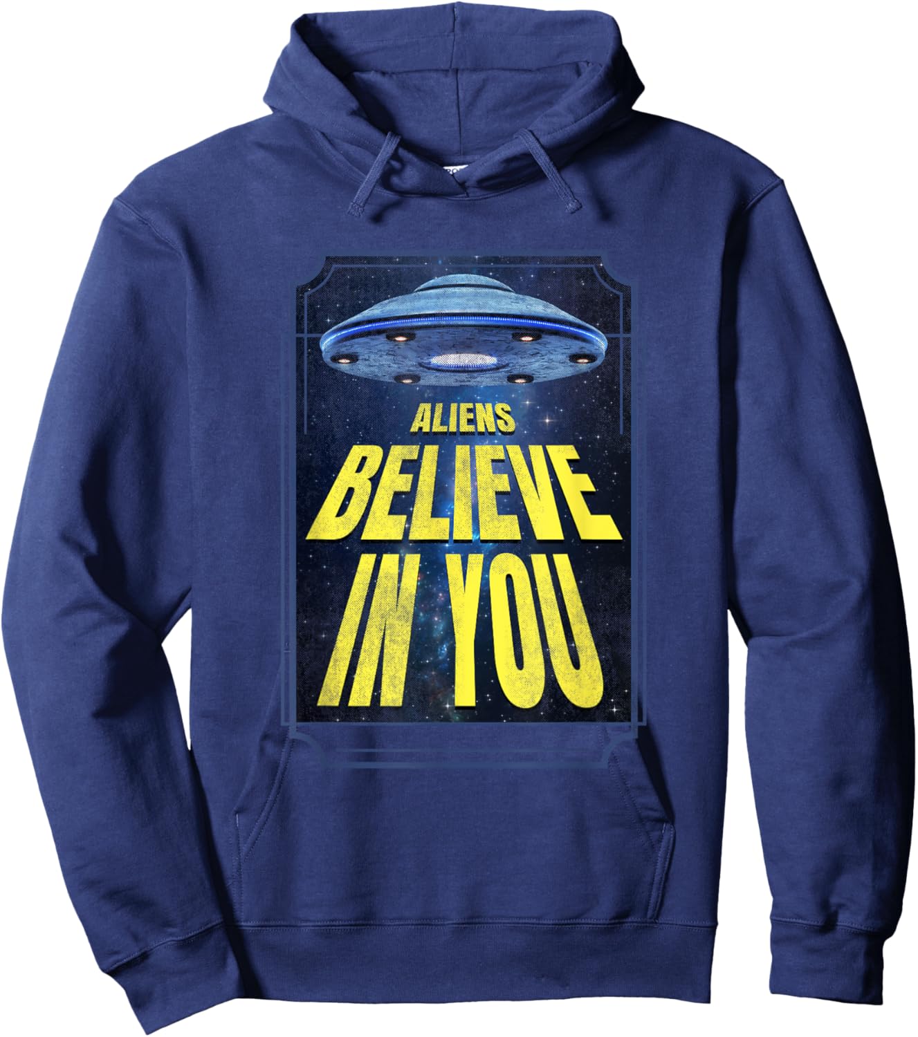 Aliens Alien UFO Hoodie - Hoodie | Navy
