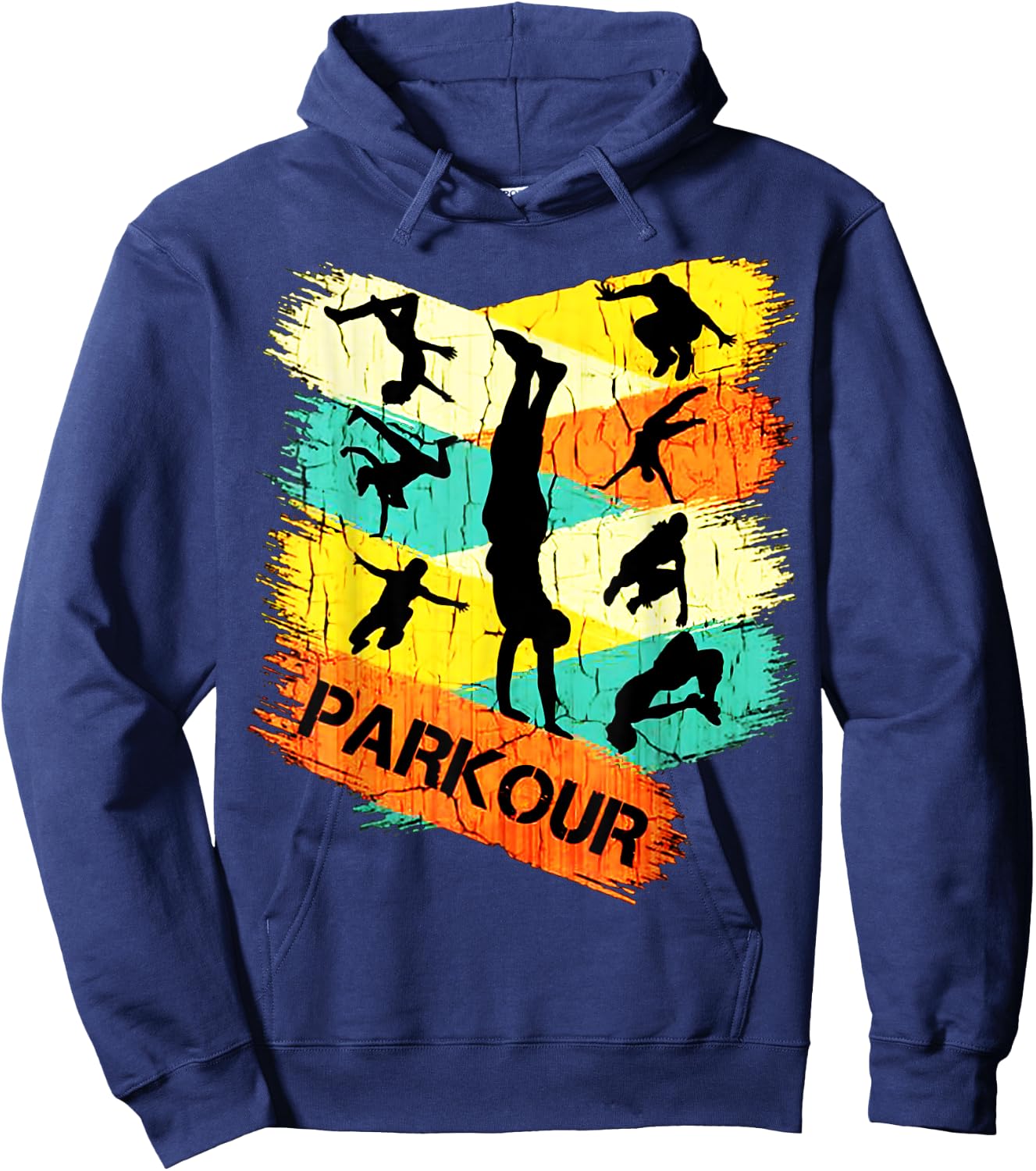 Love Parkour men shirt parkour gifts for boys, kids, women Hoodie - Hoodie | Navy