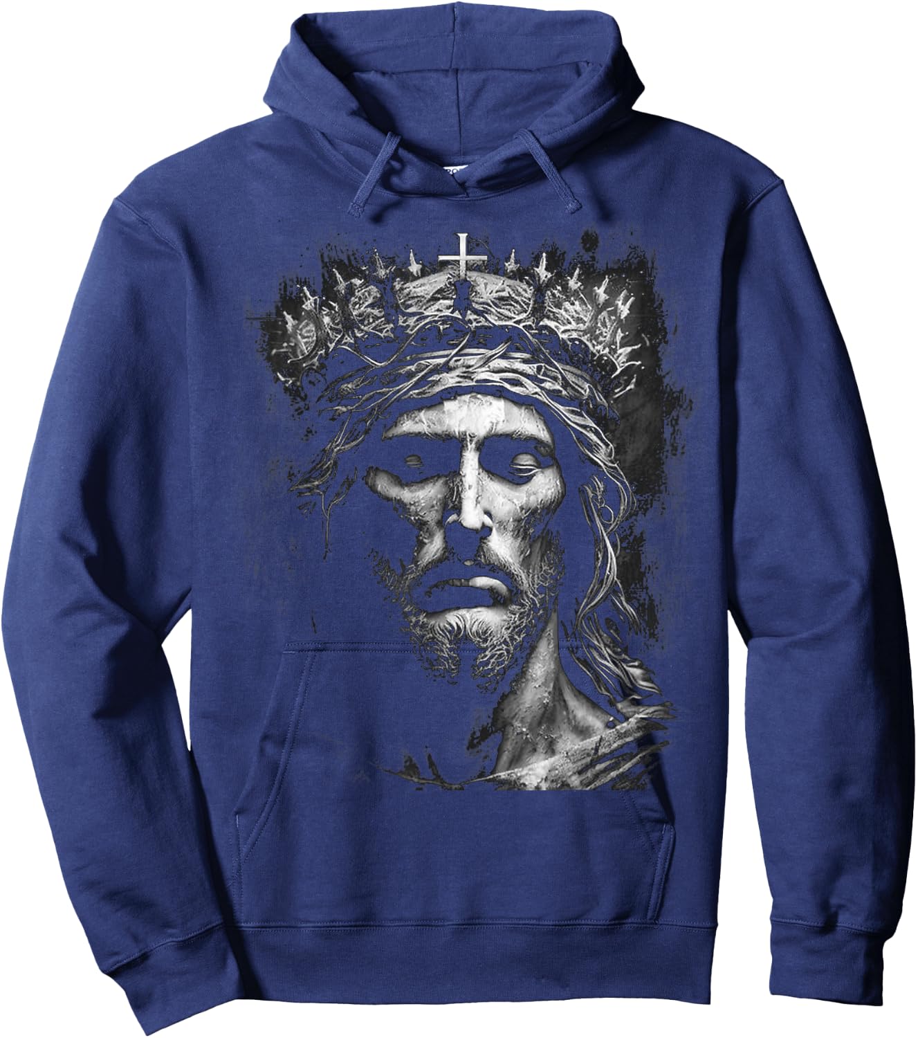 Jesus Christ King Of Kings Lord of Lords Hoodie - Hoodie | Navy