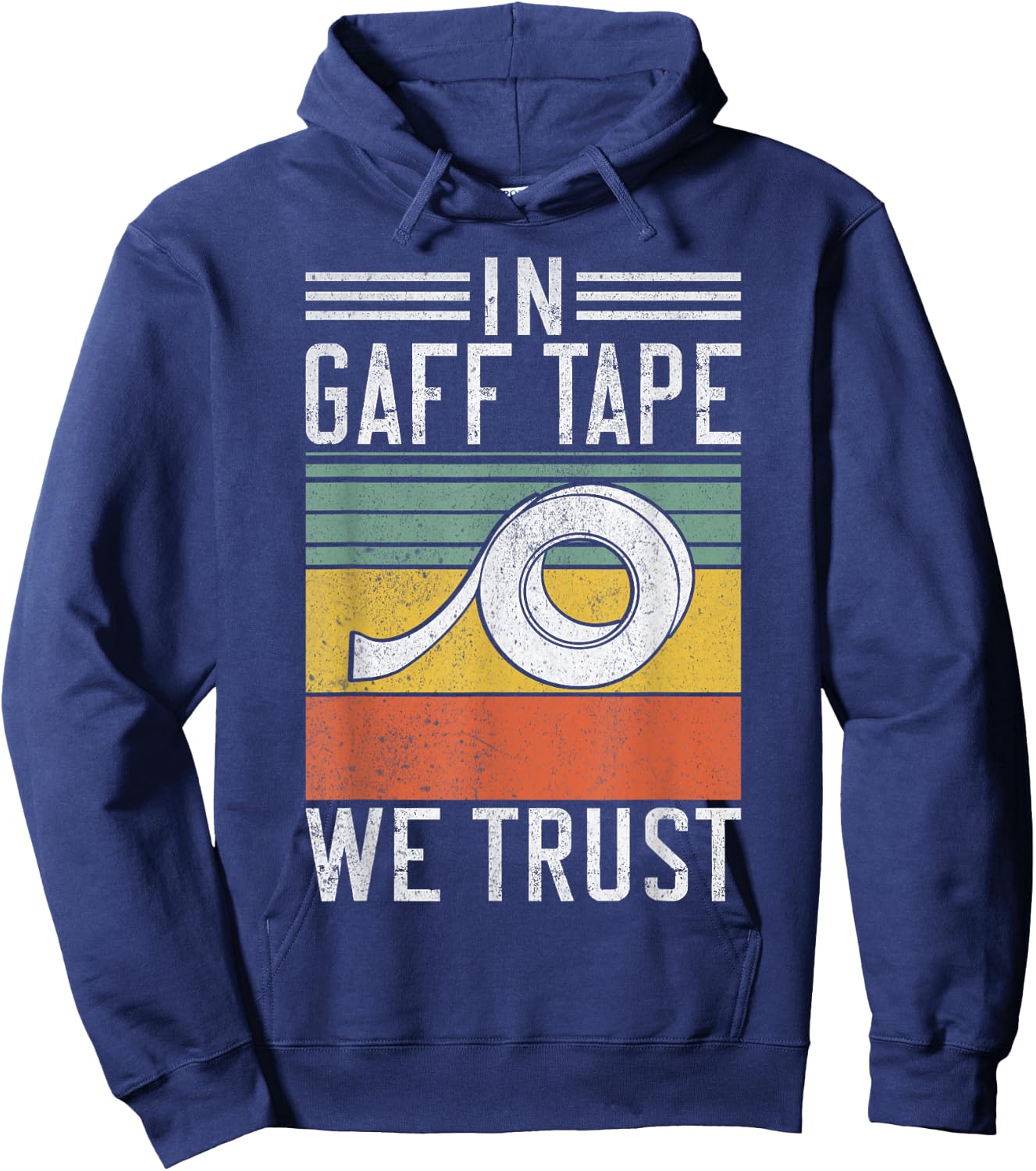 In Gaff Tape we trust Stage Crew Backstage Theater Hoodie - Hoodie | Navy