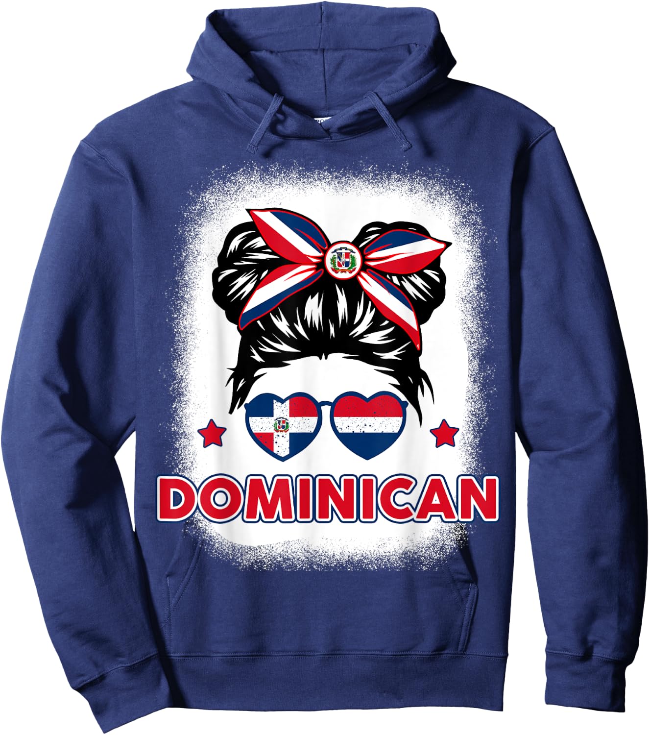 La Dominican Republica Hispanic Heritage Dominicana Kid Girl Hoodie - Hoodie | Navy