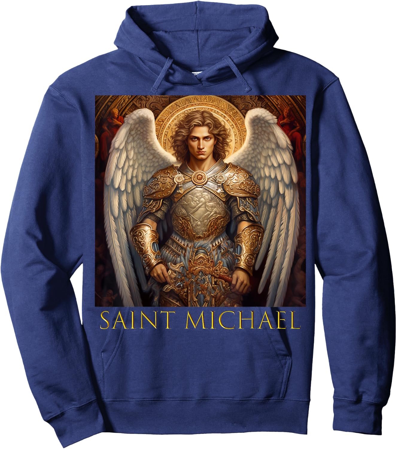 Saint Michael the Archangel Hoodie - Hoodie | Navy