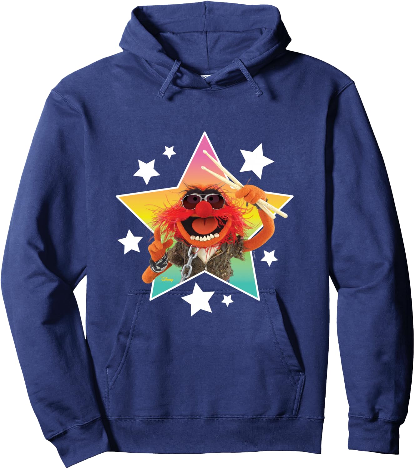 The Muppets - Animal & Stars Hoodie - Hoodie | Navy