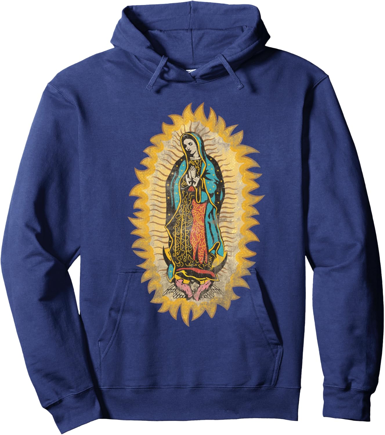 Our lady of Guadalupe Blessed Mary Hoodie - Hoodie | Navy