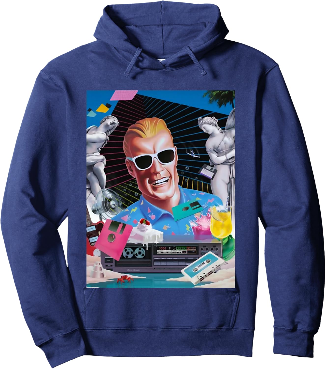 Actor is talented max and headroom beautiful people 16 Hoodie - Hoodie | Navy