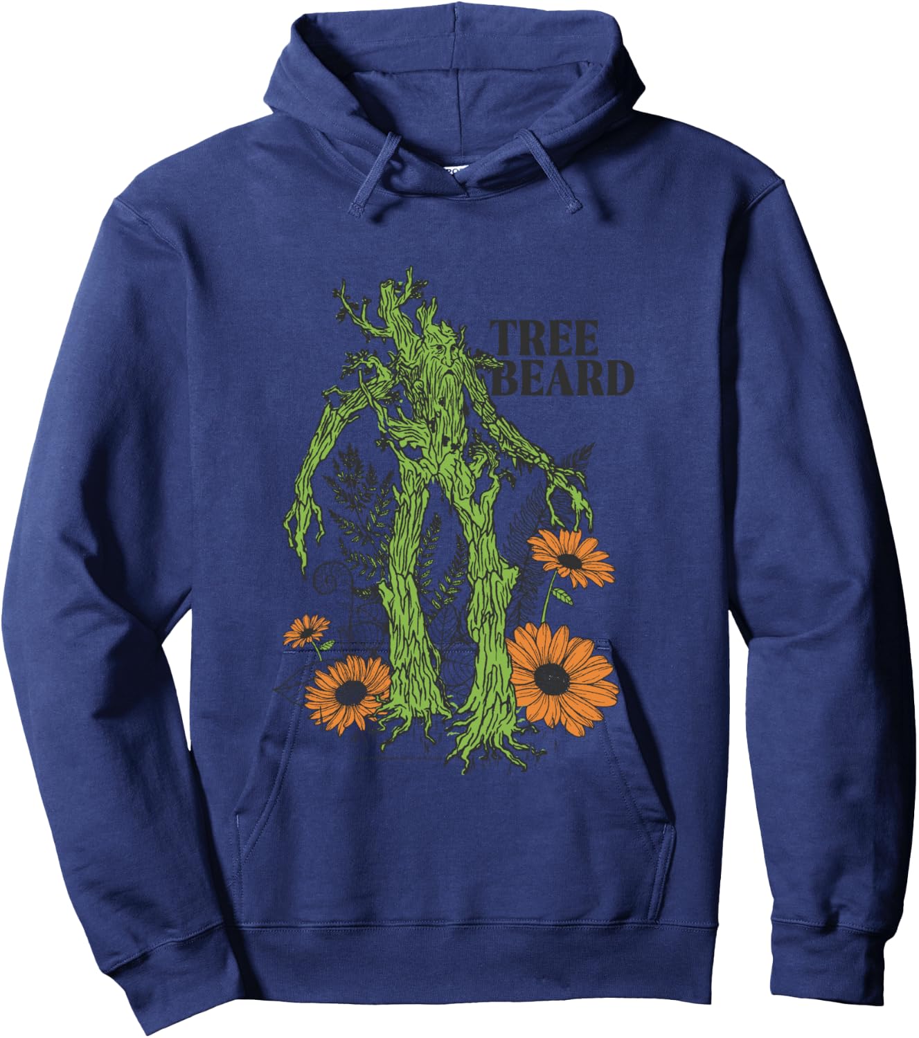 The Lord of the Rings: The Two Towers Tree Beard Nature Hoodie - Hoodie | Navy