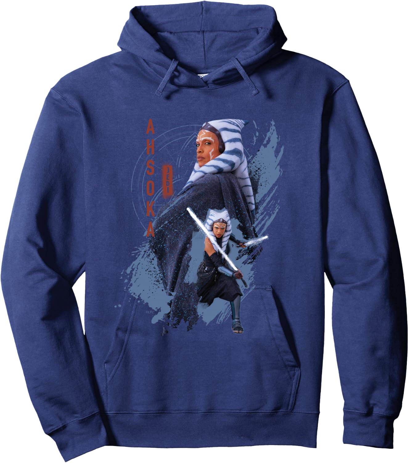 Star Wars Ahsoka Tano Jedi Ready Disney+ Hoodie - Hoodie | Navy