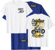 Daytona Beach Bike Week Retro Distressed Motorcycle Design Men Women Kids T-Shirt - T-Shirt | Royal