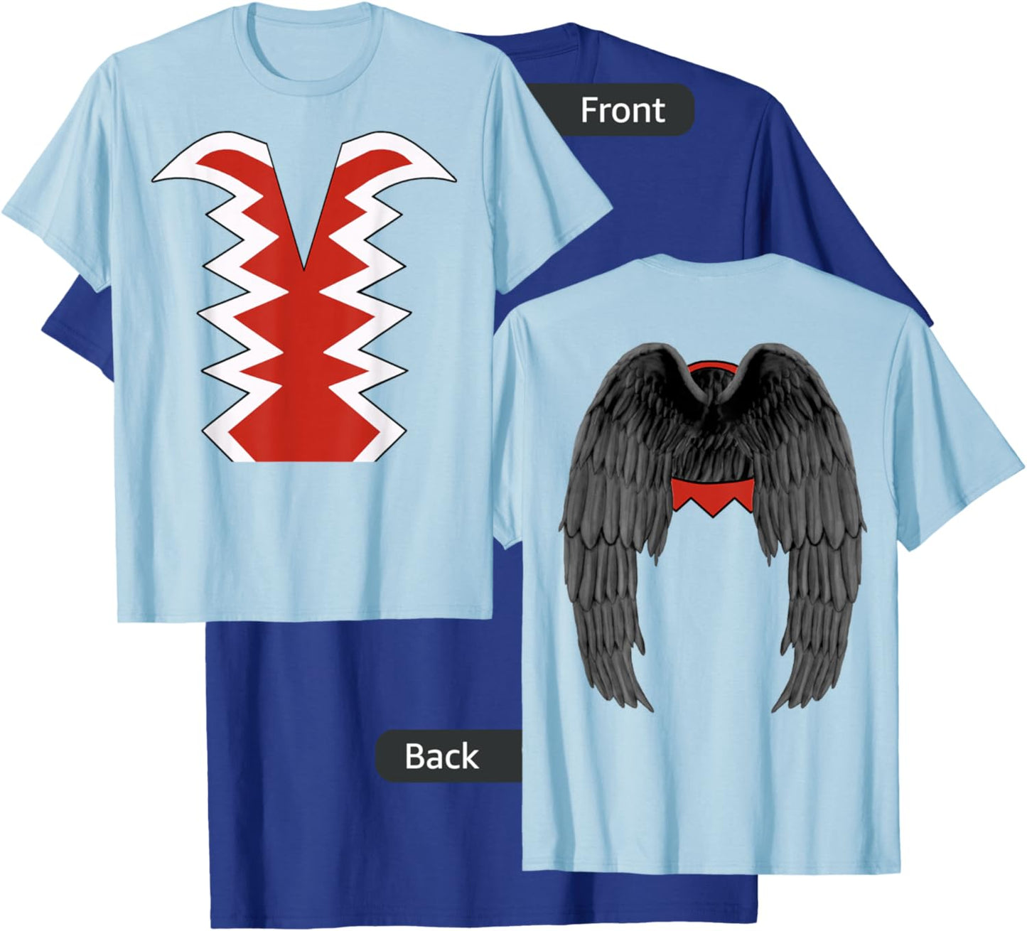 (Wings on Back) Flying Monkeys Costume Oz Halloween Costume T-Shirt - T-Shirt | Royal