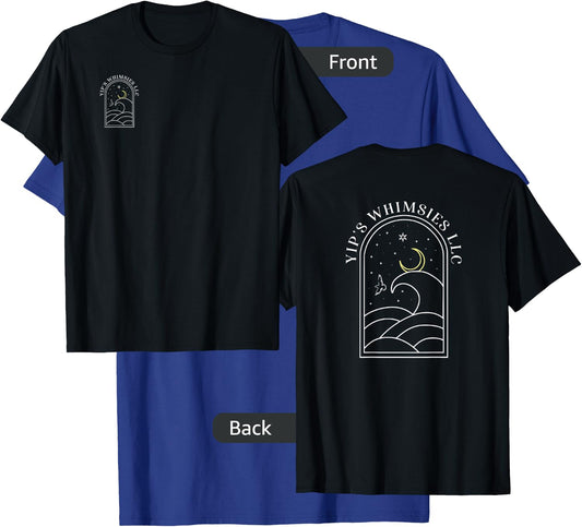 Yip's Whimsies Market Logo T-Shirt - T-Shirt | Royal