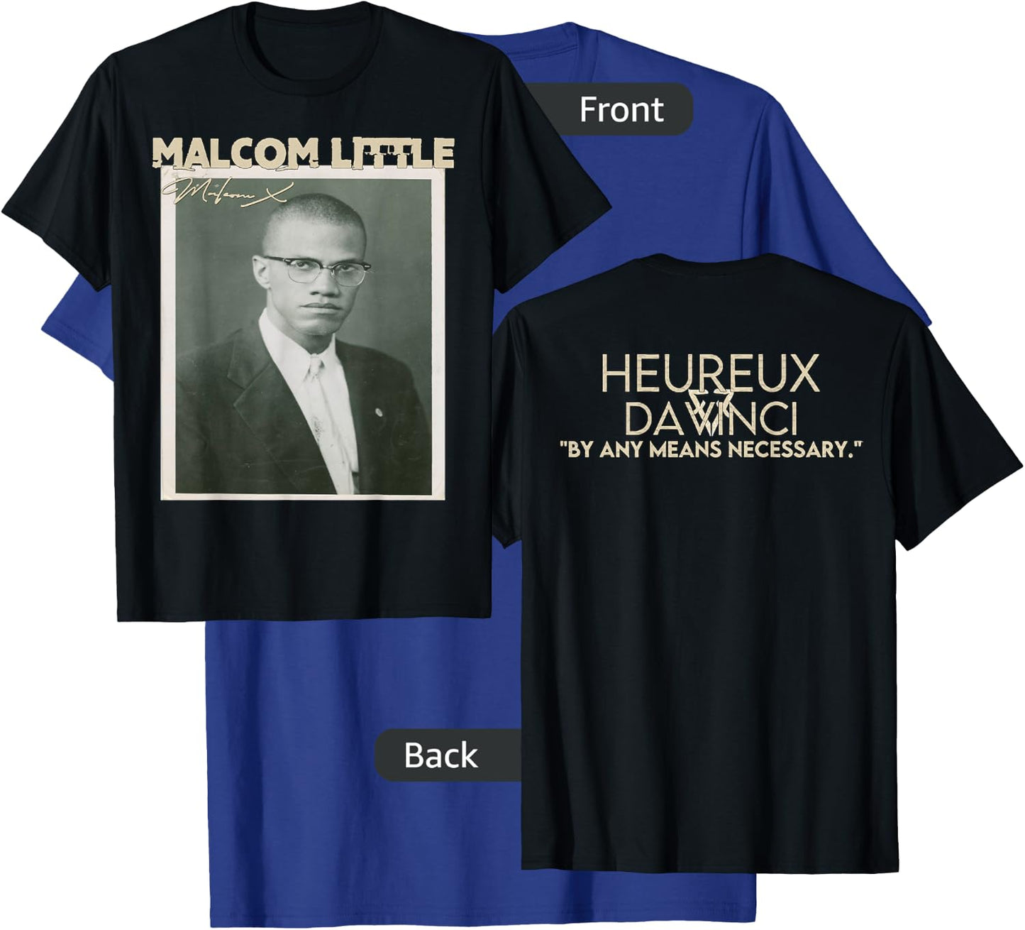 Heureux "By Any Means" T-Shirt - T-Shirt | Royal