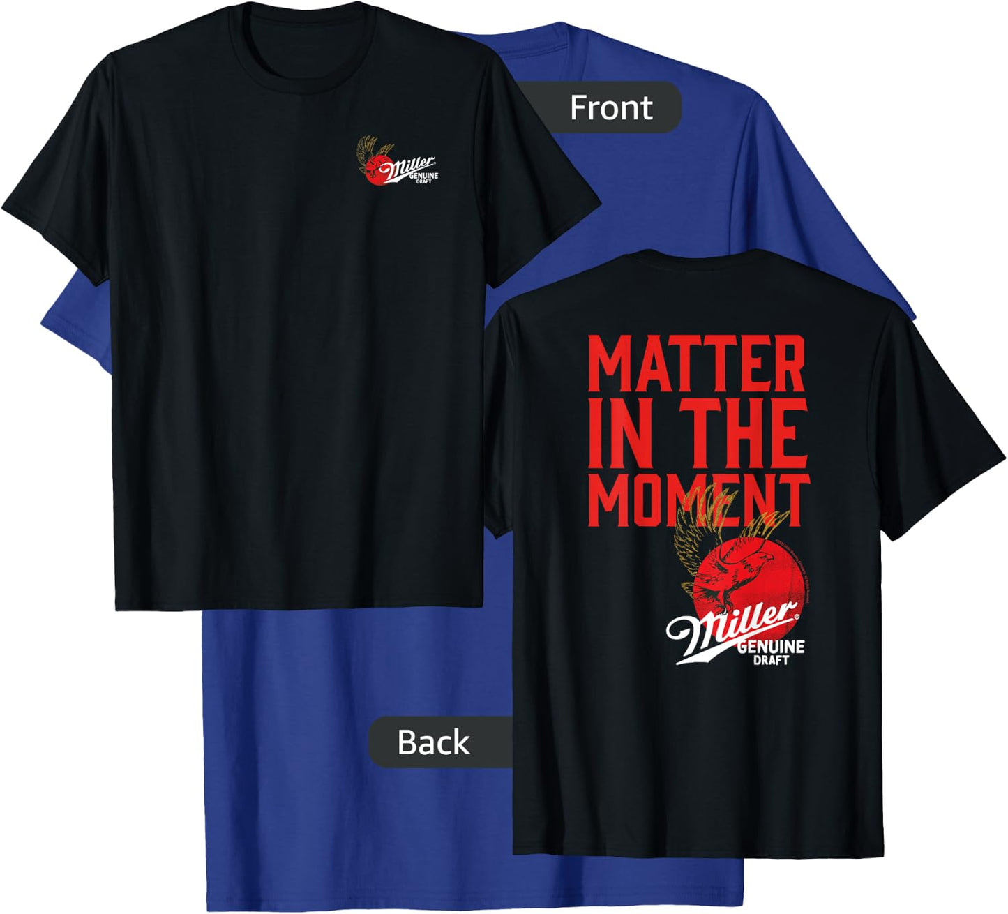 Miller Genuine Draft - Miller Genuine Draft T-Shirt - T-Shirt | Royal