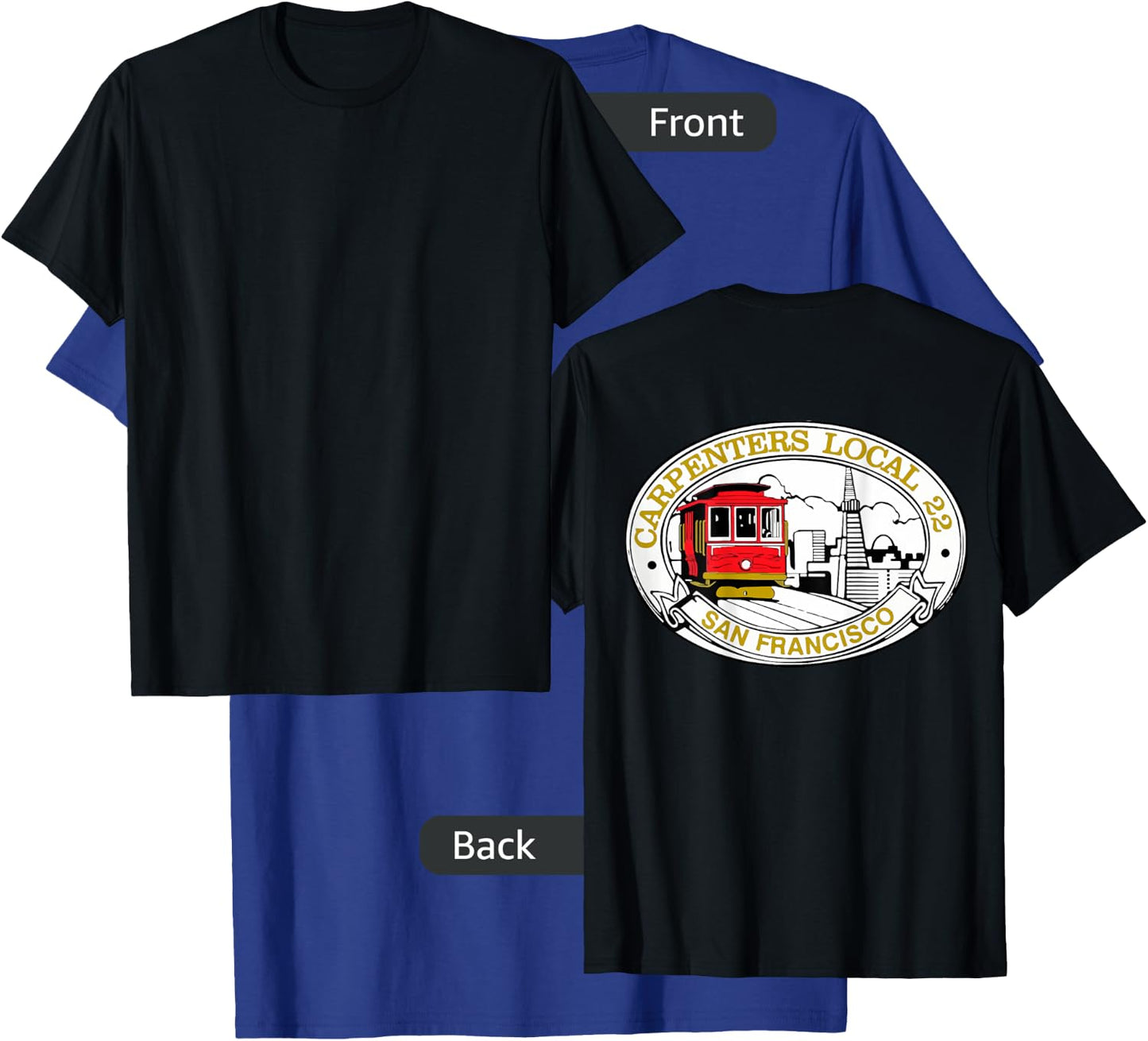 San Francisco Carpenters T-Shirt - T-Shirt | Royal