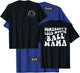 Somebody's Loud Mouth Ball Mama, Baseball Mom Softball Mom T-Shirt - T-Shirt | Royal
