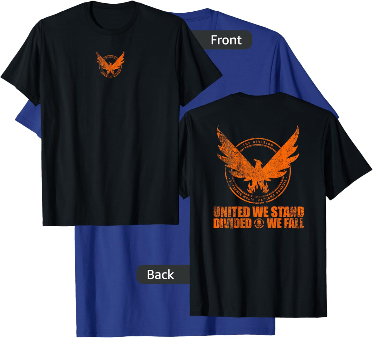 Division United Divided Rogue Agent T-Shirt - T-Shirt | Royal