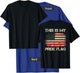 This is My Pride Flag 4th of July Patriotic USA Flag On Back T-Shirt - T-Shirt | Royal