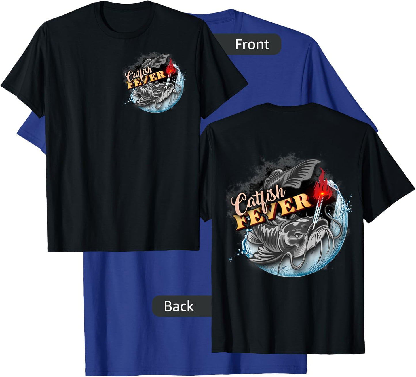 Catfish Fever T-Shirt - T-Shirt | Royal