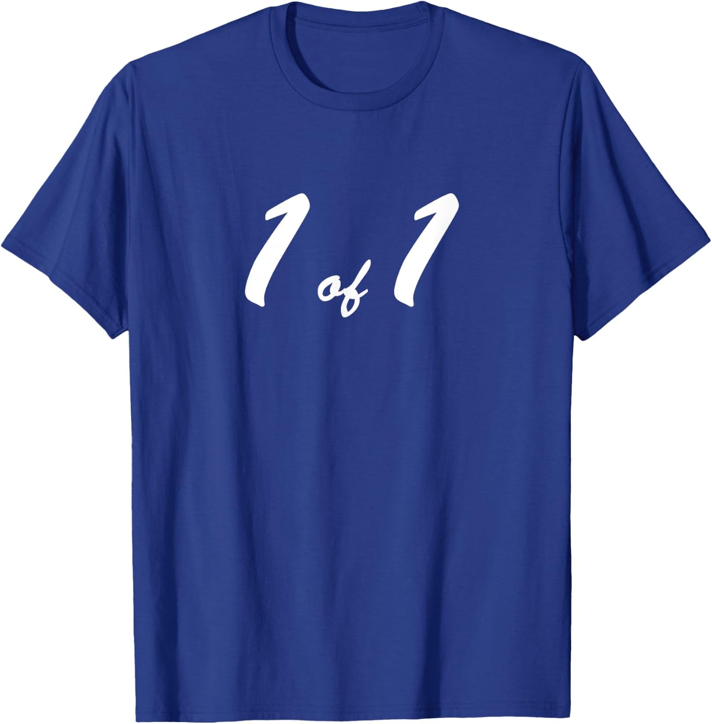 1 of 1 Sports Card Enthusiast T-Shirt - T-Shirt | Royal