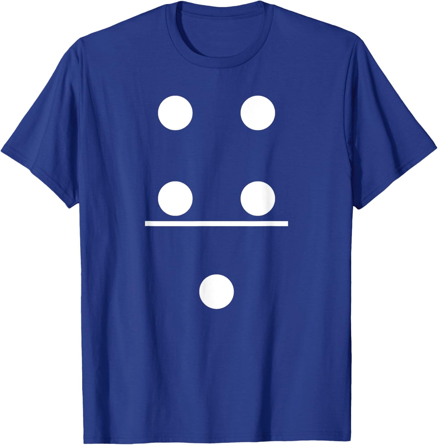 Domino Game 4 1 Matching Halloween Group Costume T-Shirt - T-Shirt | Royal