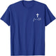 Jesus Christian Bible Verse Faith Men Women Gifts T-Shirt - T-Shirt | Royal