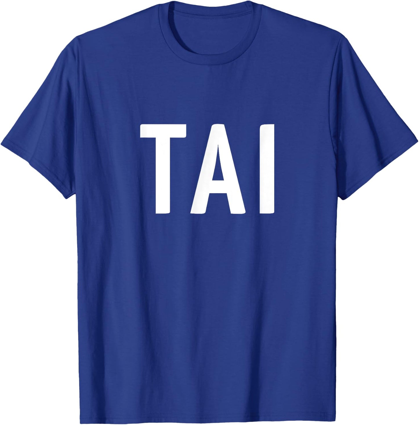 TAI - Taiwan Two Part Combo Design - Taiwanese Flag Part 1 T-Shirt - T-Shirt | Royal