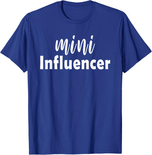 Mini Influencer T-Shirt - T-Shirt | Royal
