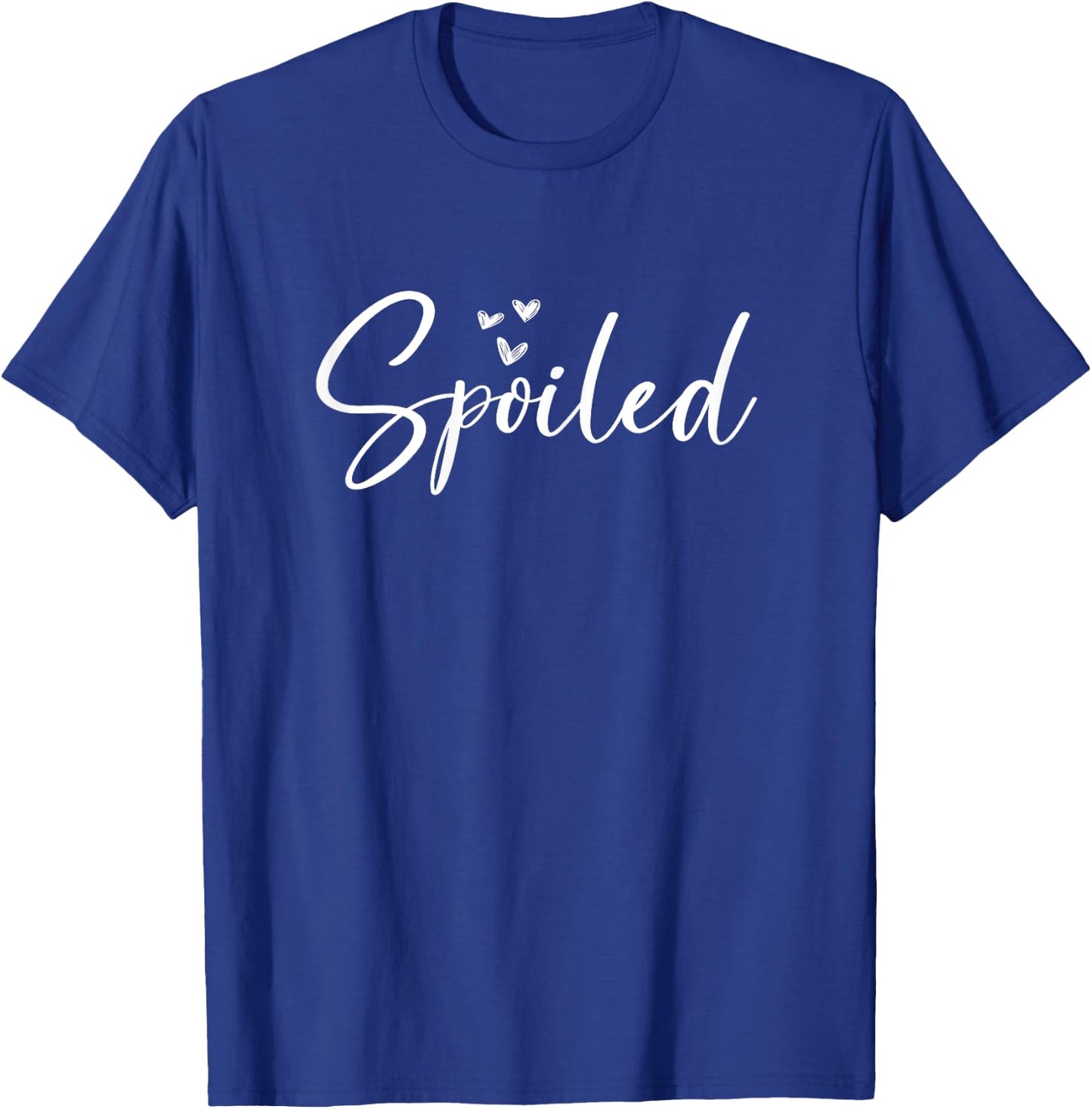 Reason Why She's Spoiled Funny Spoiled Matching Couples T-Shirt - T-Shirt | Royal