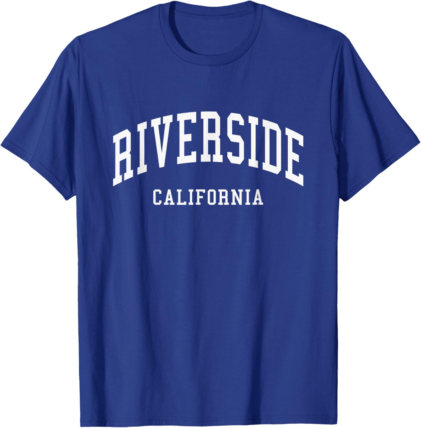 Riverside - California - Throwback Design - Classic T-Shirt - T-Shirt | Royal
