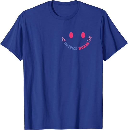 Hospice Nurse Because End Of Life Deserves As Much Care T-Shirt - T-Shirt | Royal