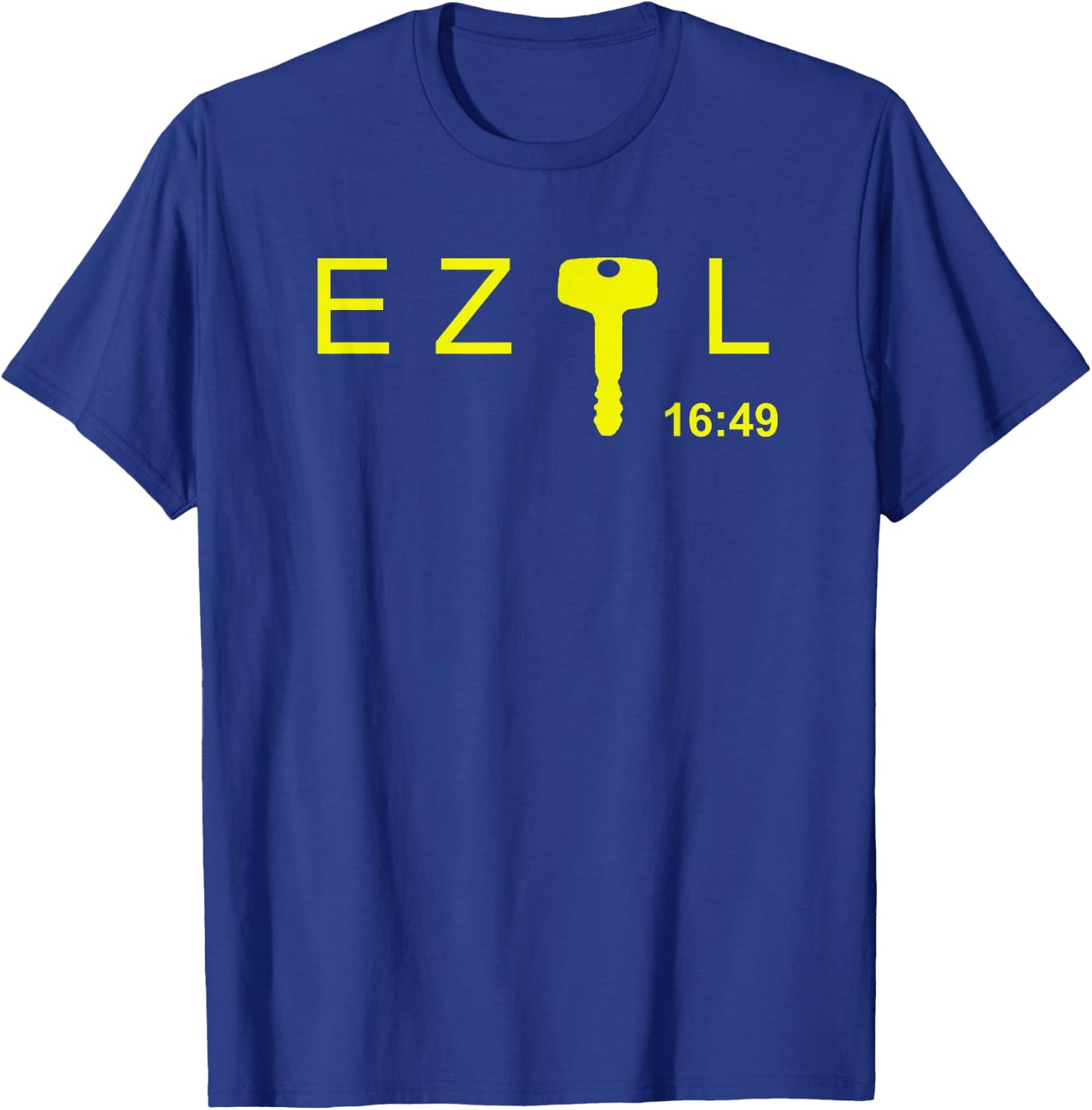 EZ(key)L, EZEKIEL 16:49 T-Shirt - T-Shirt | Royal