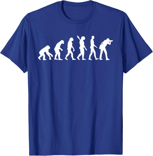 Funny Photographer Art Men Women Photography Camera Lover T-Shirt - T-Shirt | Royal